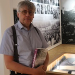 Thomas Greif in der Ausstellung „Eiskalt sind die!“ Foto: Borée