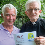 Wolfgang Hagemann (links) im Jahr 2024 mit dem ehemaligen brasilianischen Kirchenpräsidenten Nestor Friedrich