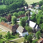 Luftbil der Klosteranlage Clarholz Reiner Schwarz