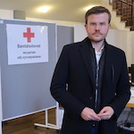 Nürnberg Oberbürgermeister Marcus König Heilig-Geist-Haus, Begrüßung ukrainischer Flüchtlinge
