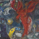 Marc Chagall: Engelsturz, Schirn-Kunsthalle Frankfurt am Main, aus Basel als Leihgabe zur Verfügung gestellt