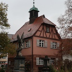 Das alter Totengräberhaus in Nürnberg-Wöhrd hat viel gesehen.