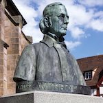 Denkmal Wilhelm Löhe, Gründer der Neuendettelsauer Diakonieanstalten